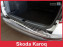 Ochranná lišta hrany kufru Škoda Karoq 2017-2022 (matná)