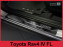 Prahové lišty Toyota Rav4 2016-2018 (tmavé, matné)