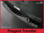 Ochranná lišta hrany kufru Peugeot Expert 2016- (lakovaný nárazník, tmavá, chrom)