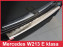 Ochranná lišta hrany kufru Mercedes E-Class 2016- (W213, combi, matná)