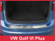 Ochranná lišta hrany kufru VW Golf Plus 2008-2012 (matná)