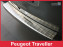 Ochranná lišta hrany kufru Peugeot Traveller 2016- (lakovaný nárazník, matná)