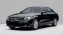 Ochranná lišta hrany kufru Mercedes C-Class 2014-2021 (W205, sedan, tmavá, matná)