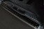 Zesílená ochranná lišta hrany kufru Mercedes V-Class 2014- (rýhovaný hliník, černá)