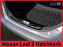 Ochranná lišta hrany kufru Nissan Leaf 2017- (hatchback, vnitřní, tmavá, matná)