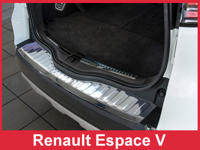 Ochranná lišta hrany kufru Renault Espace 2015- (matná)