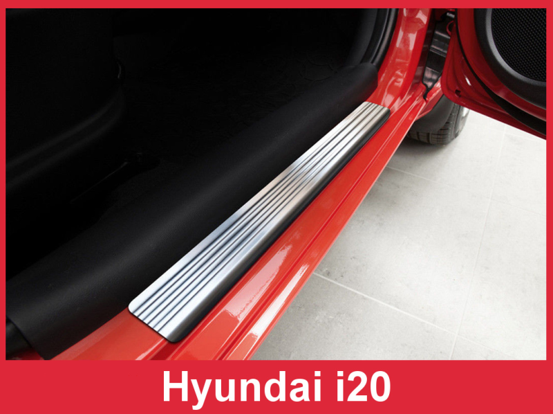 Prahové lišty Hyundai i20 2008-2014 (matné)