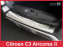Ochranná lišta hrany kufru Citroen C3 Aircross 2017- (matná)