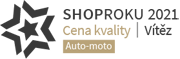 Shop roku 2021 - Cena kvality - vítěz Auto-moto