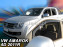 Ofuky oken VW Amarok 2010-2020 (přední)