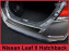 Ochranná lišta hrany kufru Nissan Leaf 2017- (hatchback, tmavá, matná)