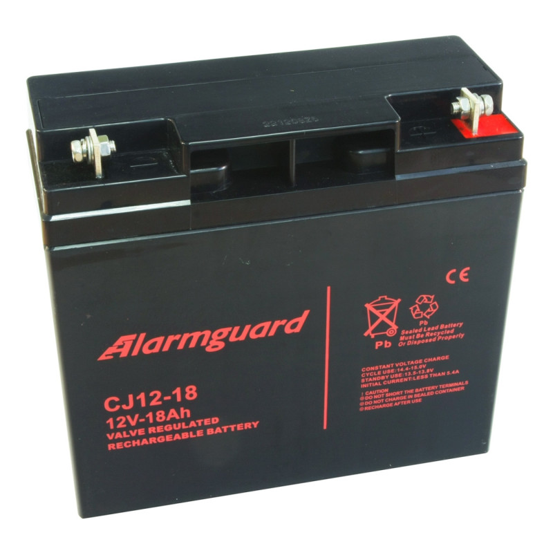 Záložní akumulátor Alarmguard 12V, 18Ah, 270A