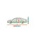 Ochranná plachta na auto Jaguar XJ 2003-2009 (sedan)