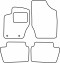 Textilní autokoberce Citroen C4 2004-2010 