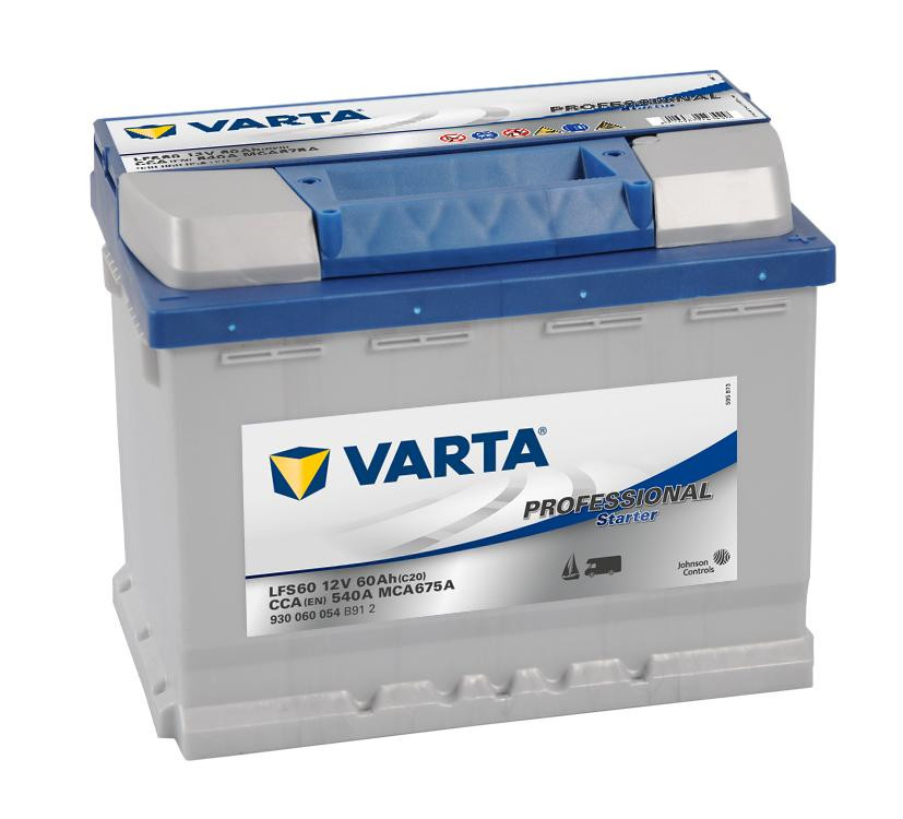 Autobaterie 60Ah Varta Professional Starter LFS60