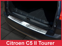 Ochranná lišta hrany kufru Citroen C5 2008-2017 (combi, matná)