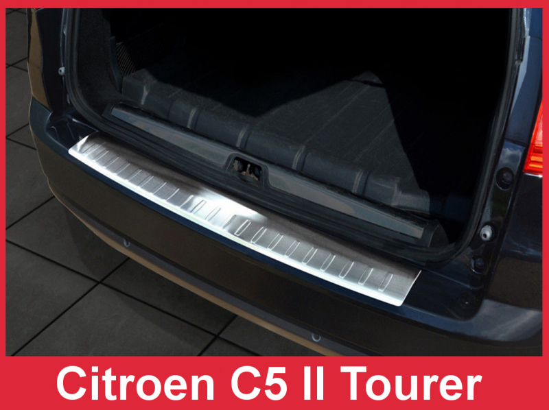Levně Ochranná lišta hrany kufru Citroen C5 2008-2017 (combi, matná)