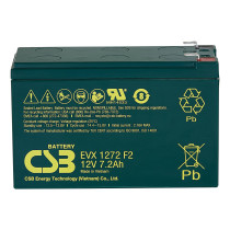 Záložní akumulátor CSB EVX1272 F2 12V, 7,2Ah, 130A