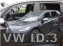 Ofuky oken VW ID.3 2020- (4 díly)