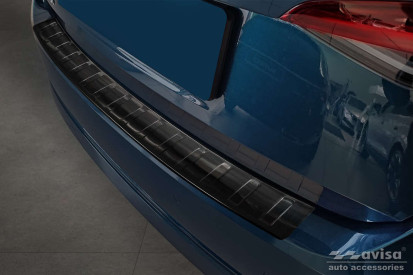 Ochranná lišta hrany kufru Škoda Octavia IV. 2020- (liftback, tmavá, grafit)