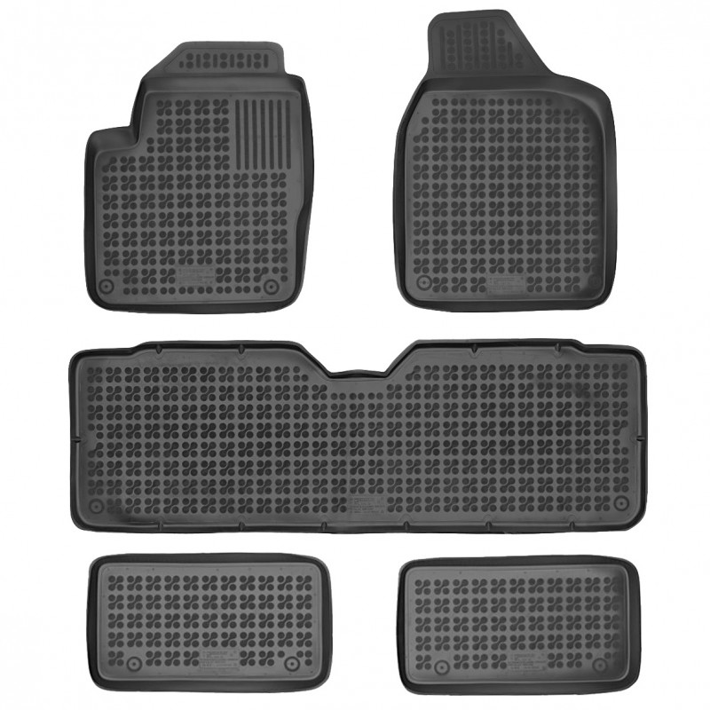 Gumové autokoberce Rezaw-Plast Seat Alhambra 1995-2010 (7 míst)