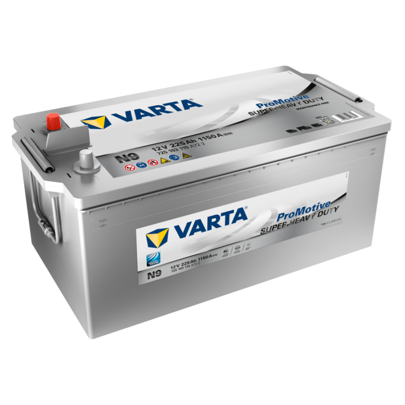 Autobaterie Varta Promotive Super Heavy Duty 225Ah, 12V, 1150A, N9