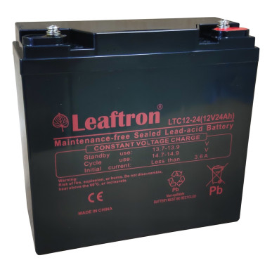 Záložní akumulátor Leaftron LTC12-24 12V, 24Ah