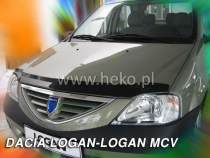 Deflektor kapoty Dacia Logan 2004-2013 (sedan i MCV, nalepovací)