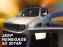 Ofuky oken Jeep Renegade 2014- (4 díly)
