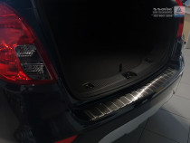 Ochranná lišta hrany kufru Opel Mokka X 2016-2019 (tmavá, matná)