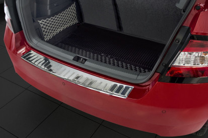 Ochranná lišta hrany kufru Škoda Fabia III 2014-2018 (hatchback, matná)