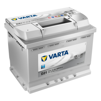 Autobaterie Varta Silver Dynamic 61Ah, 12V, 600A, D21