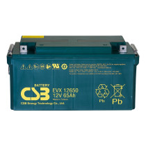 Záložní akumulátor CSB EVX12650 12V, 65Ah, 500A
