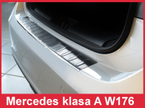 Ochranná lišta hrany kufru Mercedes A-Class 2012-2018 (W176, matná)
