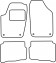Textilní autokoberce Seat Cordoba 2003-2009 