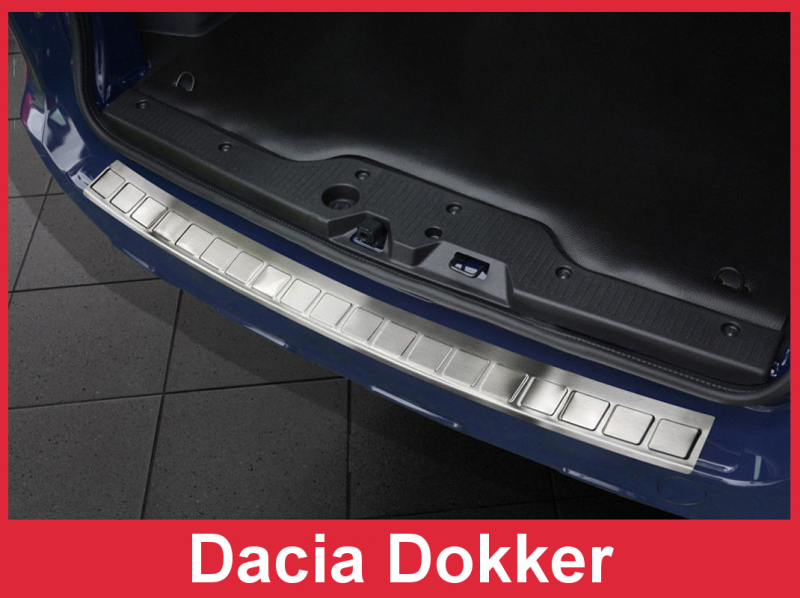 Ochranná lišta hrany kufru Dacia Dokker 2012-2021 (matná)