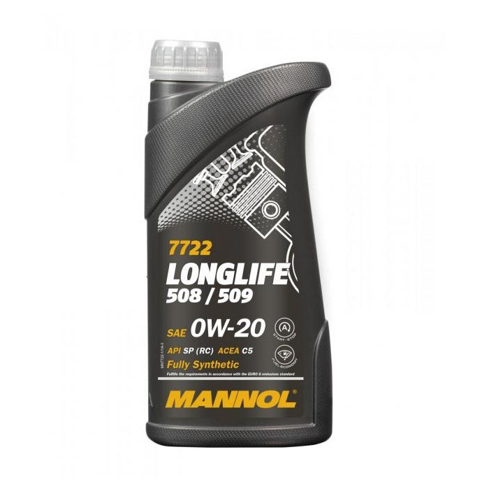 Levně Motorový olej Mannol Longlife 508 / 509 0W-20 (1l)