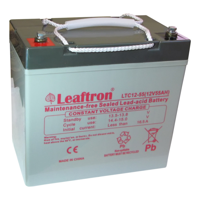 Záložní akumulátor Leaftron LTC12-55 12V, 55Ah, 660A