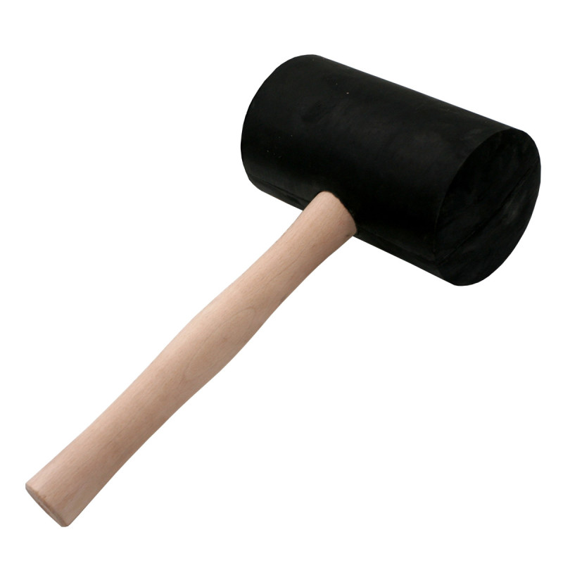 Gumová palice 3,5 kg (černá)