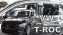 Ofuky oken VW T-Roc 2018- (4 díly)