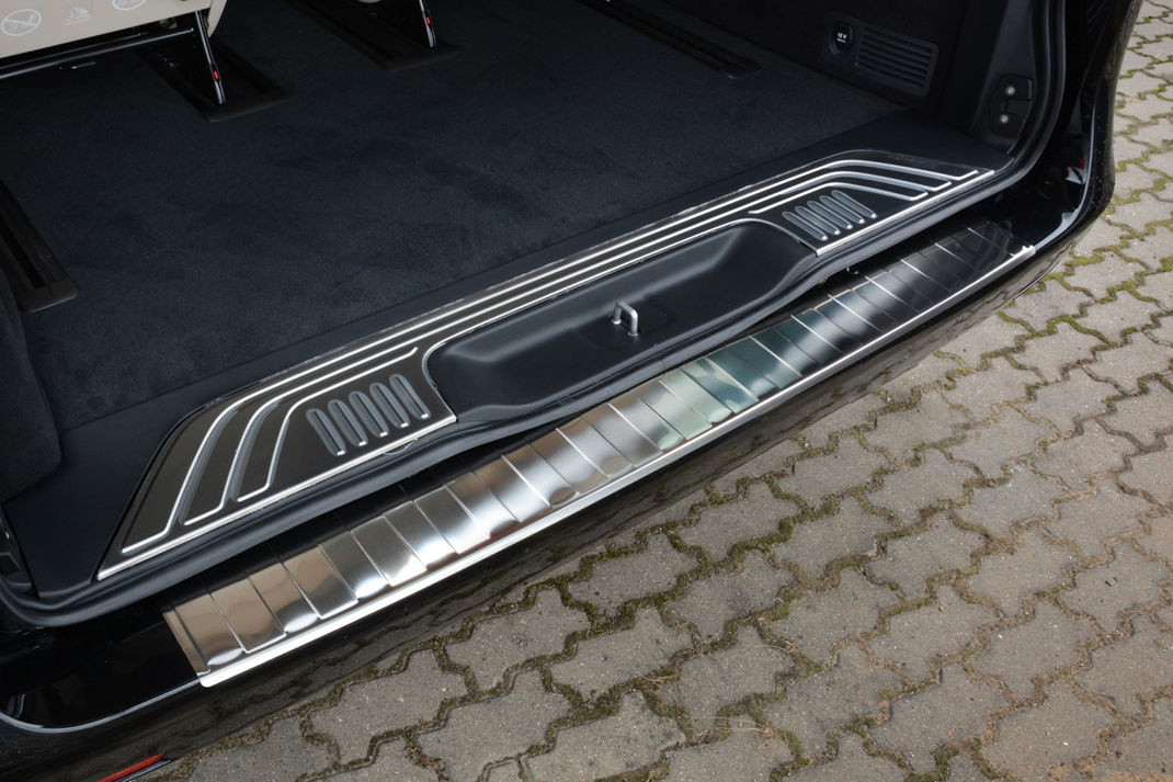 Ochranná lišta hrany kufru Mercedes V-Class 2014- (W447, matná)