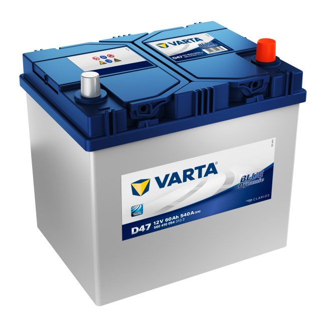 Autobaterie Varta Blue Dynamic 60Ah, 12V, 540A, D47