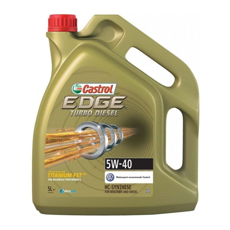Levně Motorový olej Castrol Edge Turbo Diesel 5W-40 (5l)