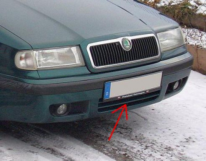Zimní clona chladiče Škoda Felicia (dolní) 