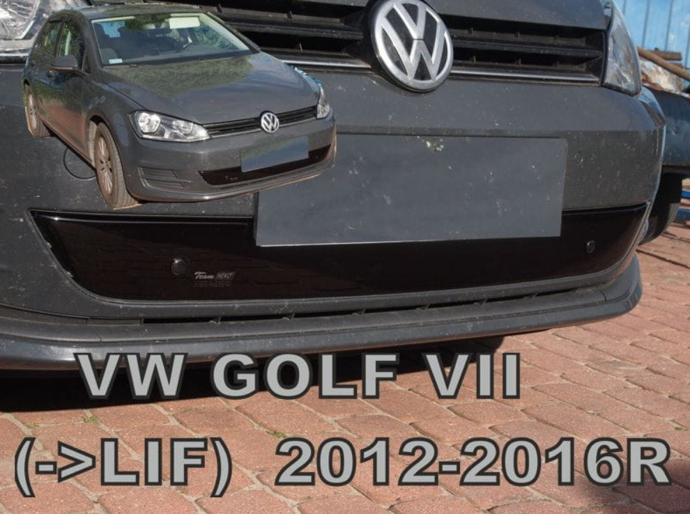 Zimní clona chladiče VW Golf VII. 2012- (dolní)