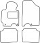 Textilní autokoberce Hyundai Elantra 2010-2018 (MD, UD)