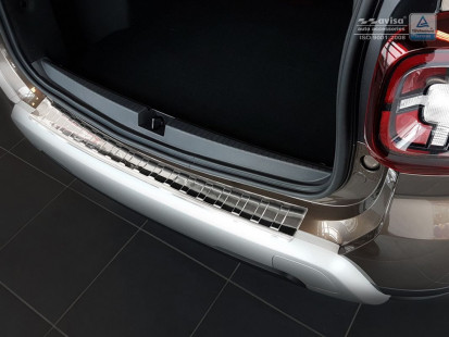 Ochranná lišta hrany kufru Dacia Duster 2018- (matná)