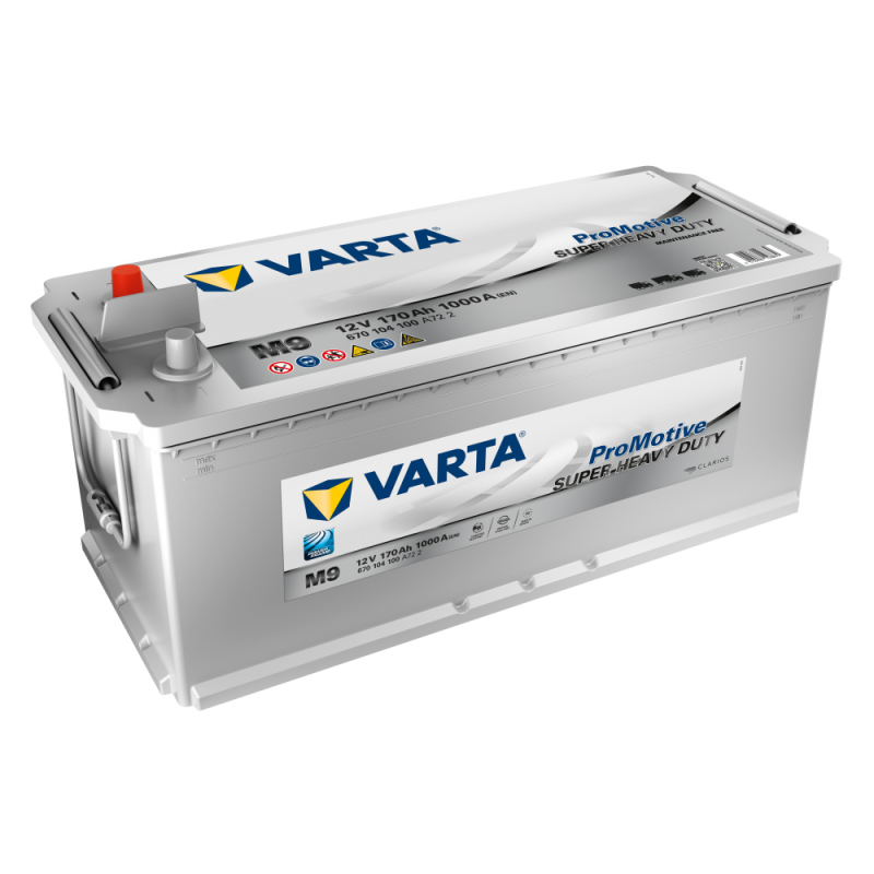 Autobaterie Varta Promotive Super Heavy Duty 170Ah, 12V, 1000A, M9
