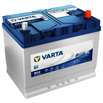 Autobaterie Varta Blue Dynamic EFB 72Ah, 12V, 760A, N72