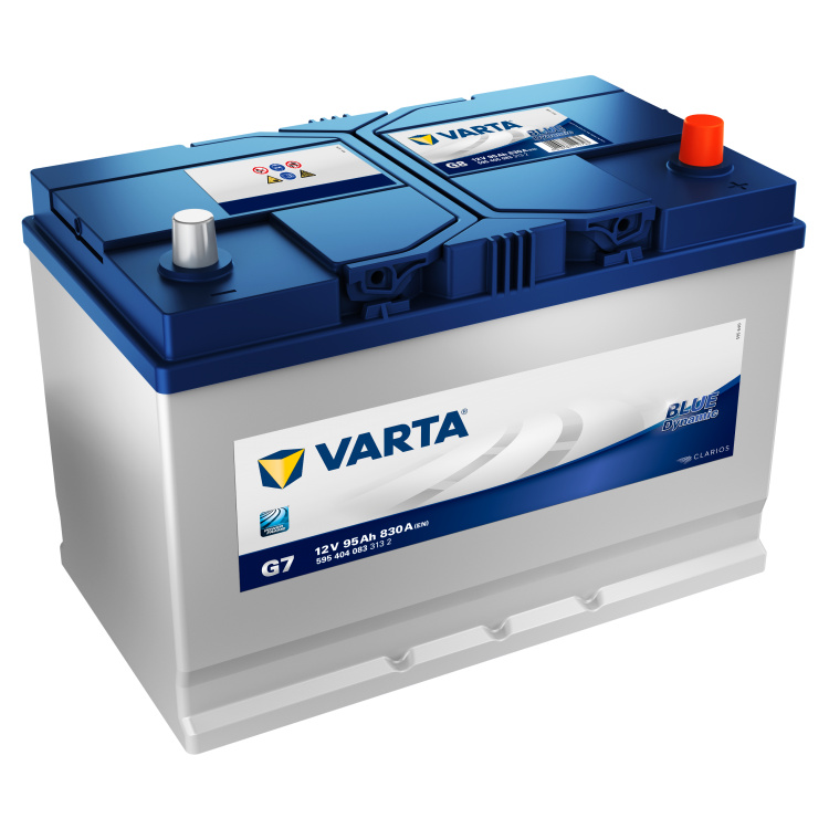 Autobaterie Varta Blue Dynamic 95Ah, 12V, 830A, G7